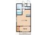 SK RESIDENCES 放出 1LDKの間取り
