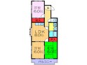 フロンティ枚方公園の間取図