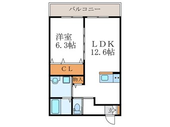 間取図 エルメゾンさくら