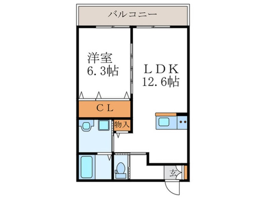 間取図 エルメゾンさくら