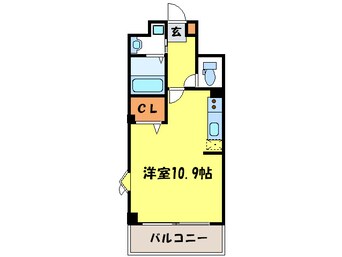 間取図 カルチェ・ラタン