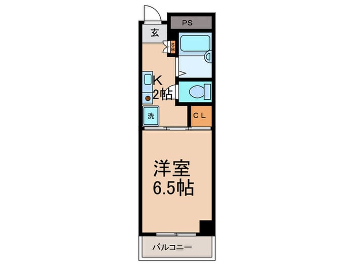 間取り図 カ－ザ・ベルデ