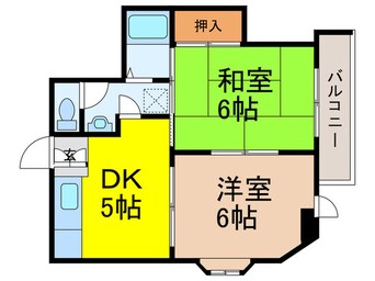 間取図 メゾンビスタ