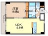MAIN STAGE The Nishinomiya 1LDKの間取り