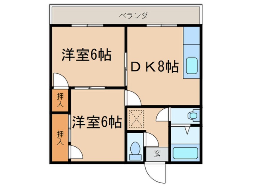 間取図 リーベンハイム