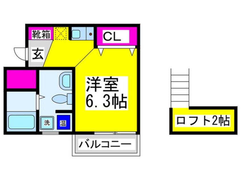 間取図 エヌエムユイット