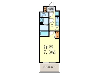 間取図 ﾌﾟﾚｻﾝｽTHE KYOTO流雅(213)
