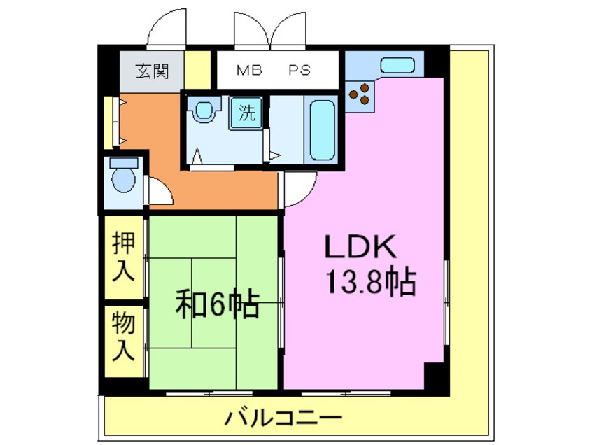 間取図 ブルームライフ兵庫