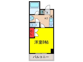 間取図 グリーンハイツ豊川ⅡA