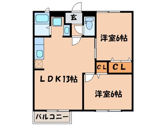 間取図 グランドフォレスト