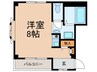 セトルＫハウス 1Rの間取り