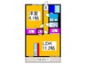 ASAHI　RESIDENCE 1LDKの間取り