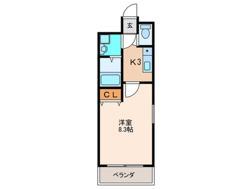 間取図 トラスト王子町