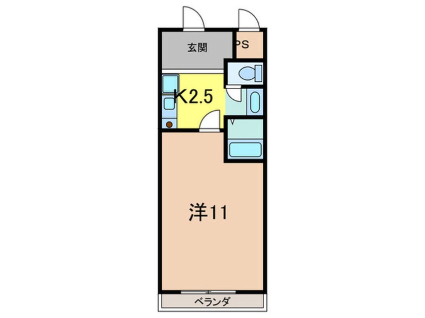 間取図 フィオーレ芦屋