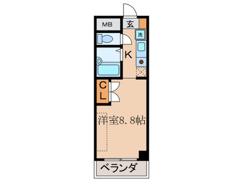 間取図 大久保現代マンション