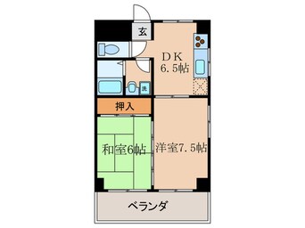 間取図 大久保現代マンション