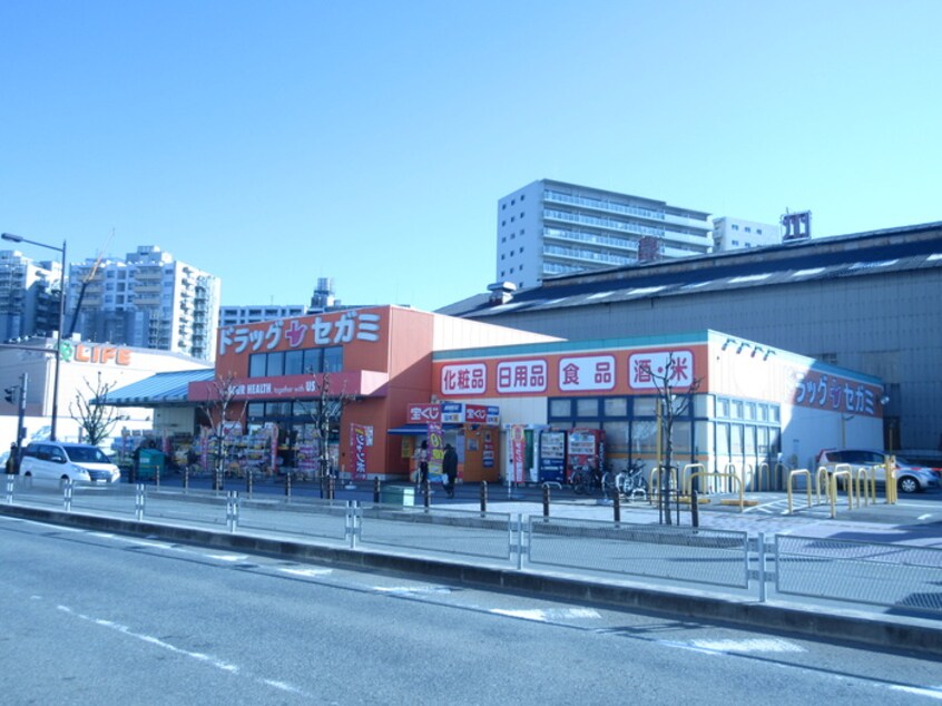 セガミ(ドラッグストア)まで779m 中之町西ＴＫハイツ