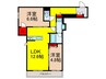 シャーメゾン　リーゾス 2LDKの間取り