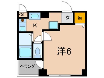 間取図 シャトレ六甲