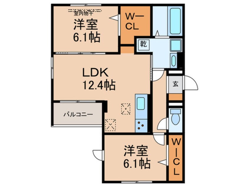 間取図 アリアムール