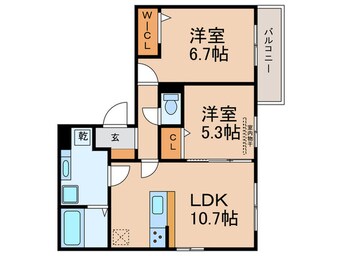 間取図 アリアムール