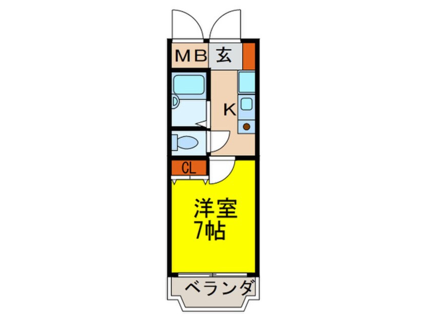 間取図 ノルデンハイム小松