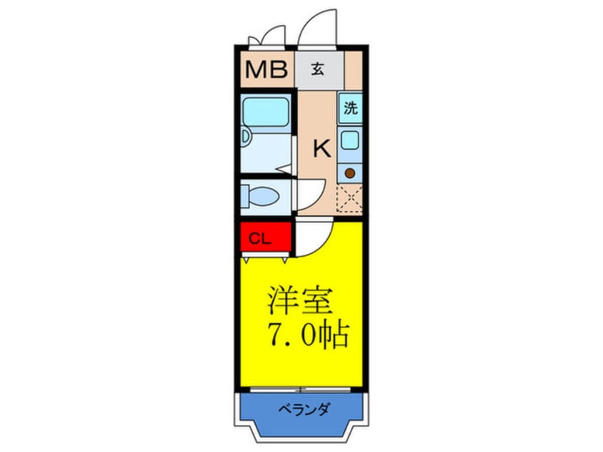 間取図 ノルデンハイム小松