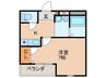 ＣｅｓｔＬａＶｉｅ・Ｍ 1Kの間取り