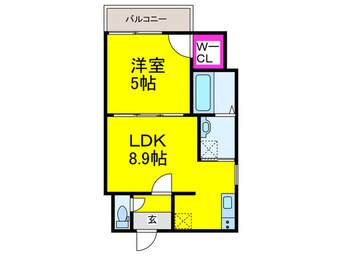 間取図 フジパレス高石Ⅲ番館