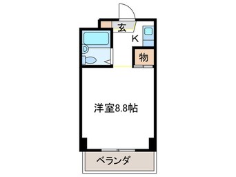 間取図 ﾒｿﾞﾝﾄﾞ亜地路義