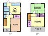 松永貸家 3DKの間取り