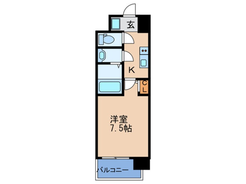 間取図 リッツ加島