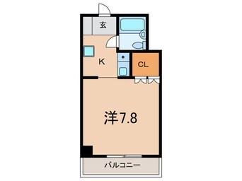 間取図 サンクラッソ阪急六甲駅前EAST
