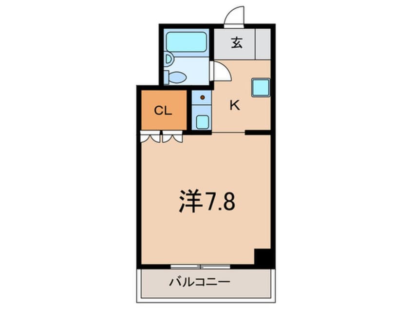 間取図 サンクラッソ阪急六甲駅前EAST