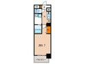 アドバンス三宮Ⅲリンクス(407)の間取図