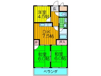 間取図 ＳＵＮミネマツ