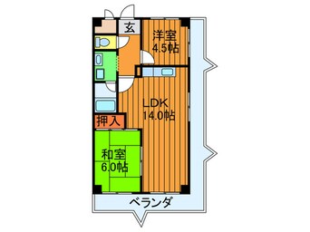 間取図 ＳＵＮミネマツ