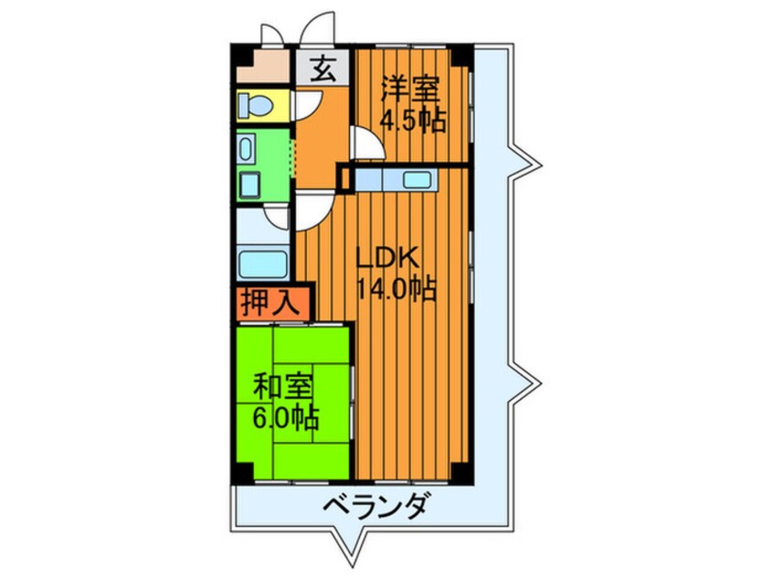 間取図 ＳＵＮミネマツ