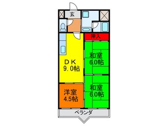 間取図 ＳＵＮミネマツ