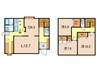 殿山町戸建 3LDKの間取り