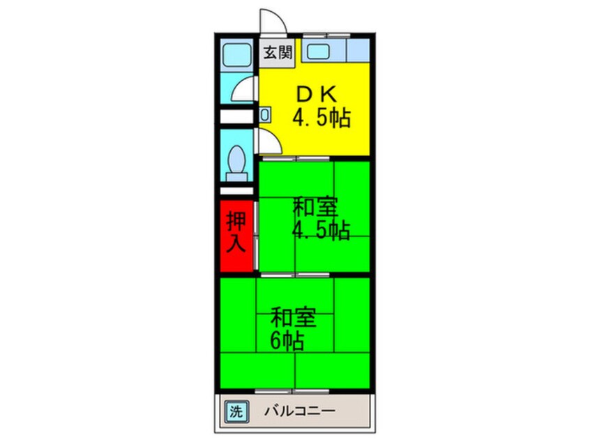 間取図 春日ハイツB棟