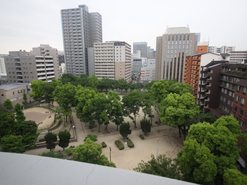 室内からの展望 ノルデンハイム新大阪