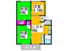 サンシティ新長曽根 3LDKの間取り