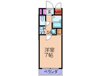 間取図 マンション　Ｋ．Ｙ．Ｓ