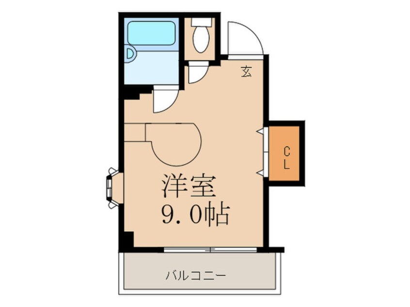 間取図 モアクレスト江坂