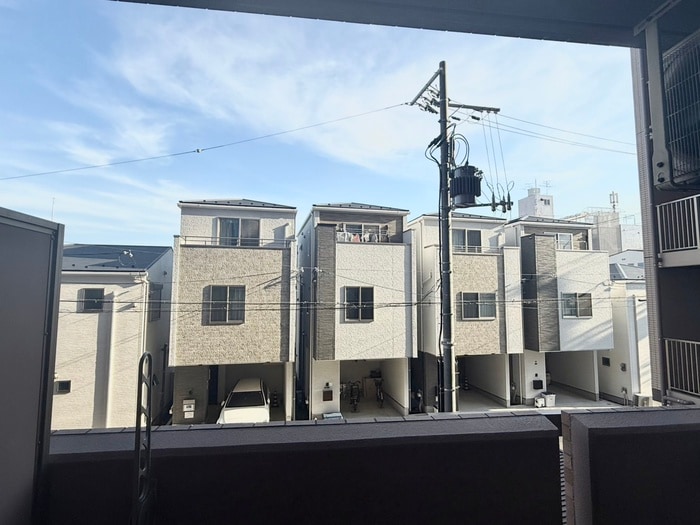 室内からの展望 マンスフィールド桃谷