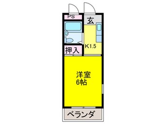 間取図 第２三島ハイツ