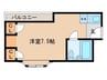 ヴィラ・ビエント 1Rの間取り