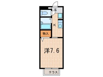 間取図 ステュディオ芦屋山手