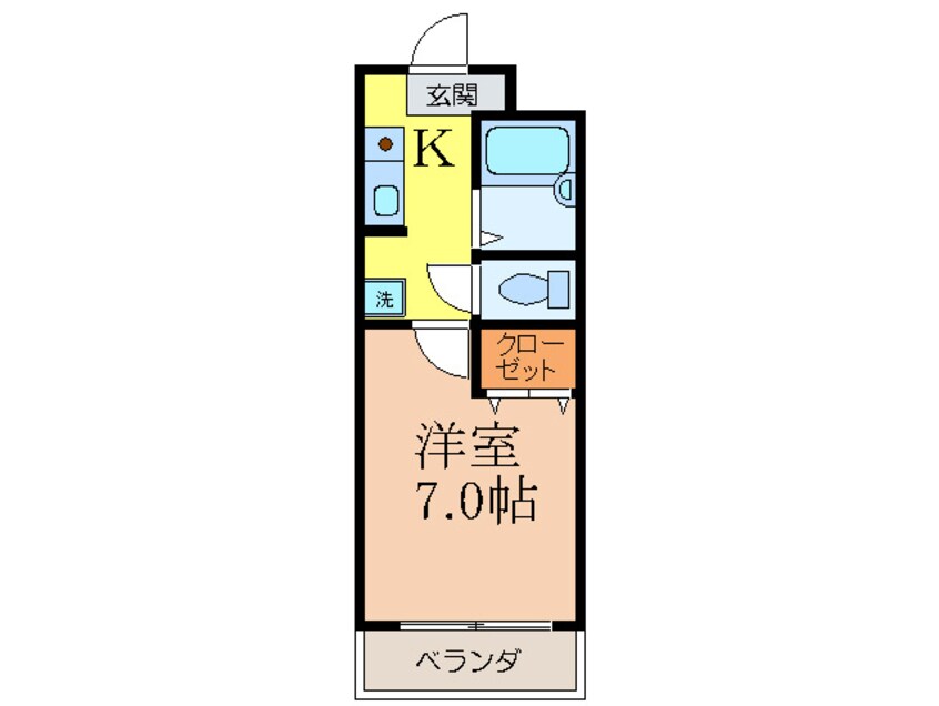 間取図 末広１５番館